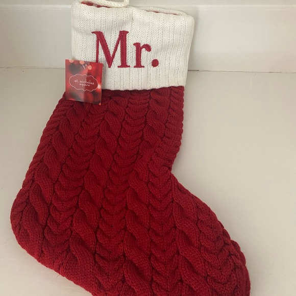 Mr. & Mrs. Christmas Stockings - Picture 8 of 9